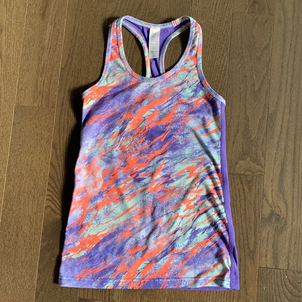 Ivivva by Lululemon girls racerback tank